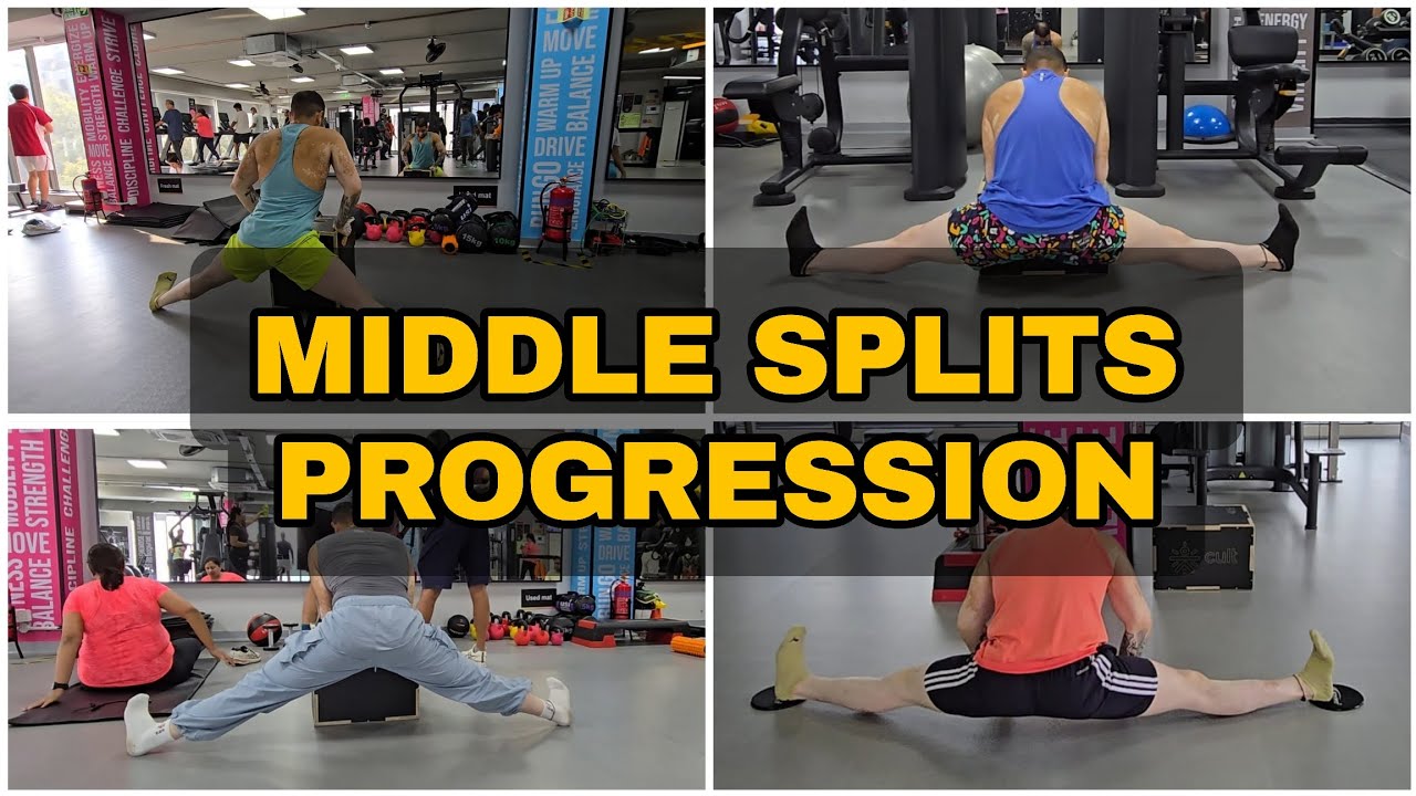 Middle Split Variations Middle Split Transformation | Real Progress with Smart Flexibility ...