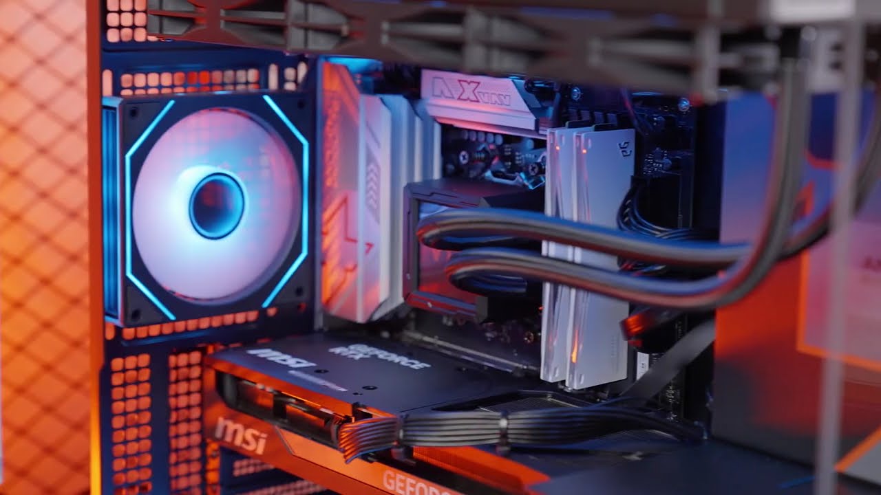 IPASON Gaming Desktop, AMD Ryzen7 9800X3D, AMD Radeon RX7800XT