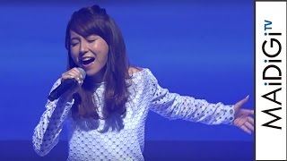 May J. 「Let It Go」を生披露！アナ＆エルサのパフォーマンスも 　ディズニー・オン・アイス「アナと雪の女王」開催会見2　#May J.　#Press conference