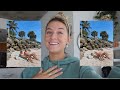 VLOG: cloud couch dupe, apartment updates, & a trip??