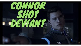Detroit: Become Human - The Hostage - Connor Shot Deviant - 4K