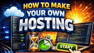 How To Make Your Own Hosting In Some Minutes | Easy Trick | 100% Working | SleepyBuddy |