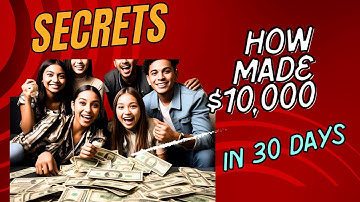 "How I Made $10,000 in 30 Days with Side Hustles (Step-by-Step Guide)!"