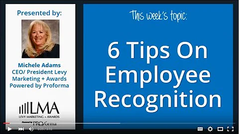 Tuesday Toolbox - 6 Tips On Employee Recognition by Michele Adams