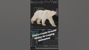 🎬 Blender Animation Tip: How to Create Forward Motion for Looping Animations (Without Foot Sliding)