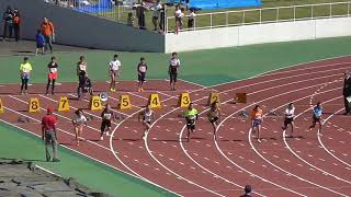 2018 茨城県小学生陸上競技大会 1021 5年女子100m 予選5組