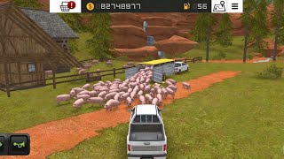 Delivered Pigs In Shade In Fs 18 | Fs18 Gameplay | Farming Simulator 18 Timelapse #fs18 