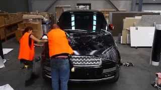 Caesarstone Vanilla Noir Range Rover Time Lapse