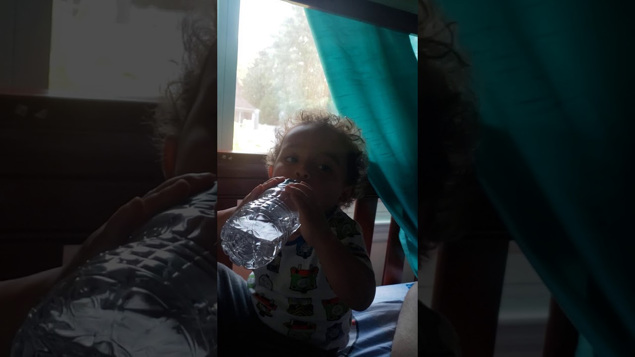 Baby chokes on water YouTube