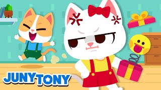 Saudaraku, Sahabatku | Lagu Keluarga | Kartun Anak | Lagu Anak Anak | JunyTony Bahasa Indonesia