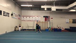 NEW Level 5 Floor routine 2021 - with music - Lefties