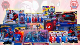 Spider-man Toys Collection Unboxing Toy Review No Talking ASMR