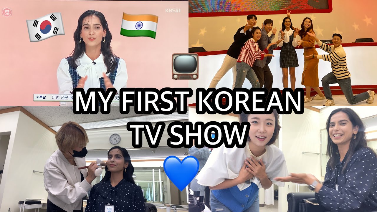 🇰🇷MY FIRST KOREAN TV SHOW 🥳 Shooting day📸 Realtime YouTube Live View
