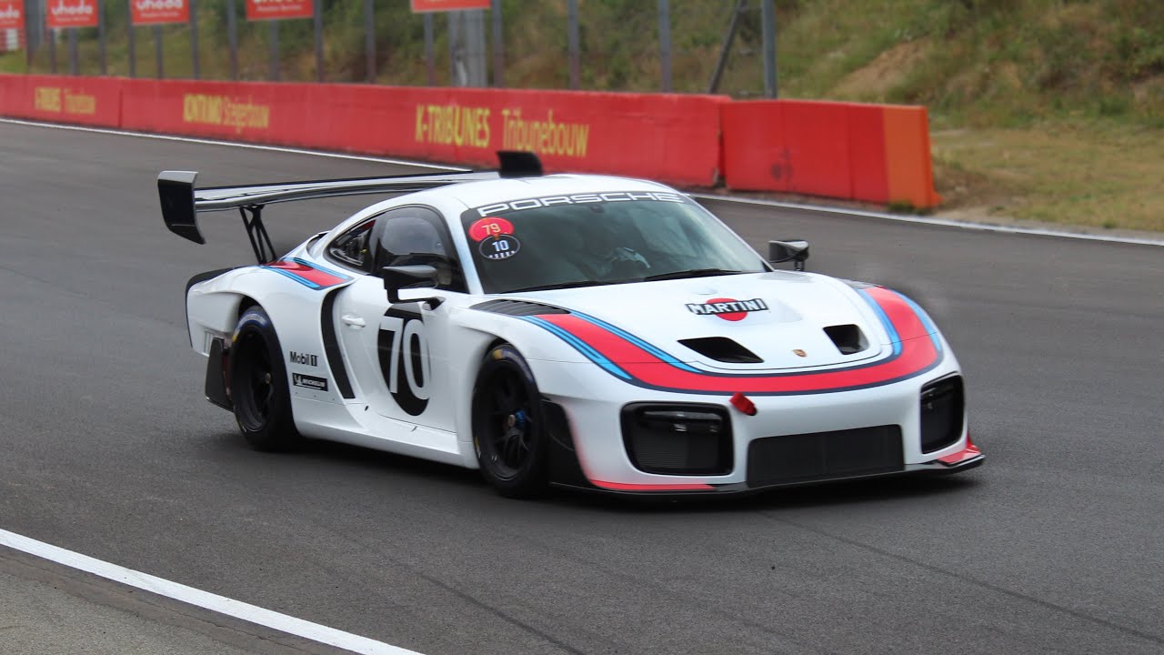 NEW Porsche 935/78 Moby Dick Tribute in Action | Circuit Zolder