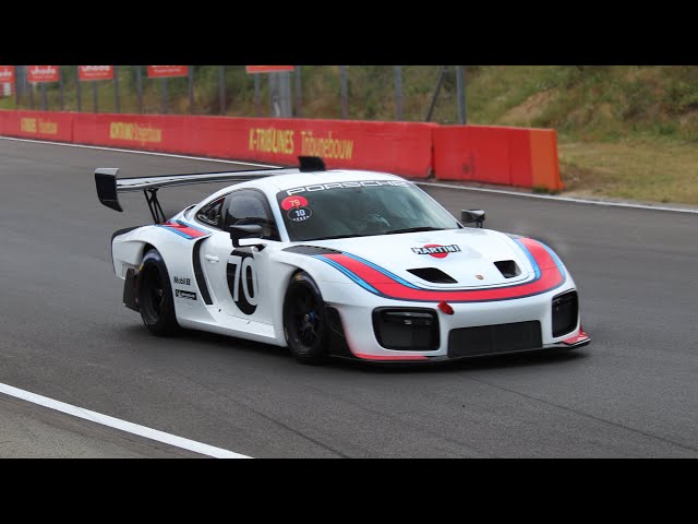 NEW Porsche 935/78 Moby Dick Tribute in Action | Circuit Zolder