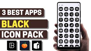 3 Best Black Icon Pack Apps for Android 2026 screenshot 2
