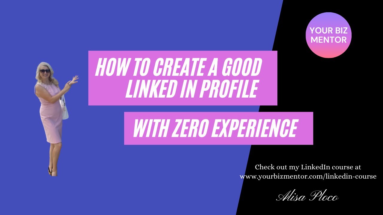 LinkedIn profile with zero experience in 2021 - YouTube