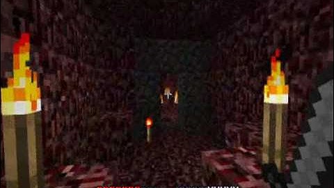 minecraft alpha Nether world