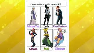 6 Character Voice Acting Challenge #1 (Kinda)