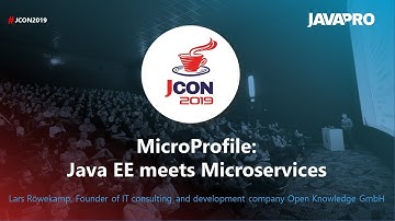 JCON2019 - MicroProfile Java EE meets Microservices - Lars Röwekamp