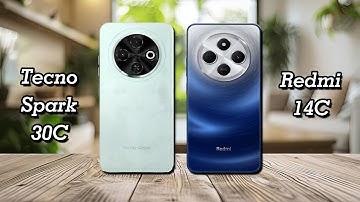 Tecno Spark 30C vs Redmi 14C