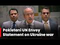 Pakistani Envoy Asim Iftikhar Calls for Urgent Ceasefire in Heated UN Ukraine Security Council Clash