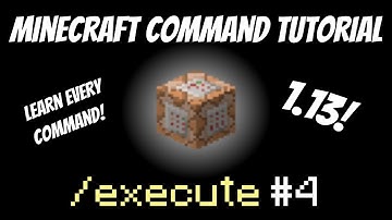 Minecraft Execute Comand Tutorial 1.13 | Testfor Item in Player