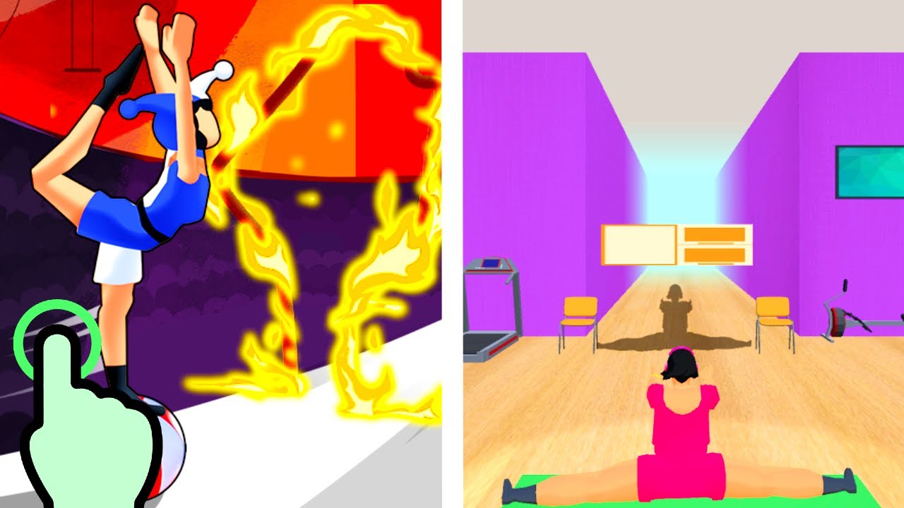 Flex Run 3D - Yoga Flex Girl Run - All Levels iOS Android GamePlay #2