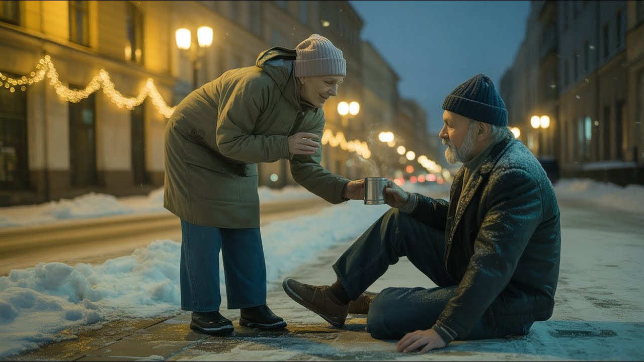 Na święta bezdomna kobieta pomogła starcowi… nie wiedząc, że był jej bratem