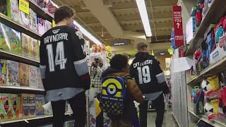 Winterhawks participate in 10th annual ‘Shop With a Hawk’