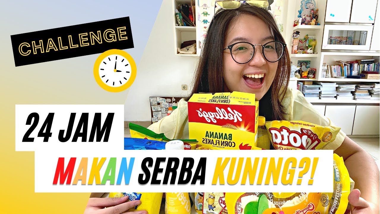 24 JAM MAKAN SERBA KUNING?! JNGN NGILER YA GUYS HEHE :p