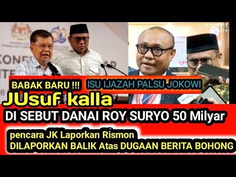 Jusuf kalla akan laporkan rismon atas dugaan pencemaran nama baik