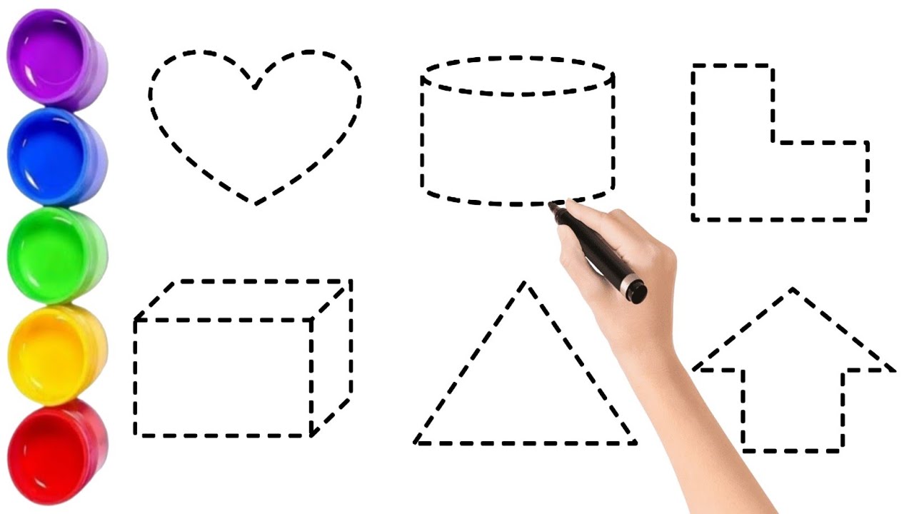 Magical Counting Rhyme: Numbers 1 to 15 Learning Adventure 2d shape 