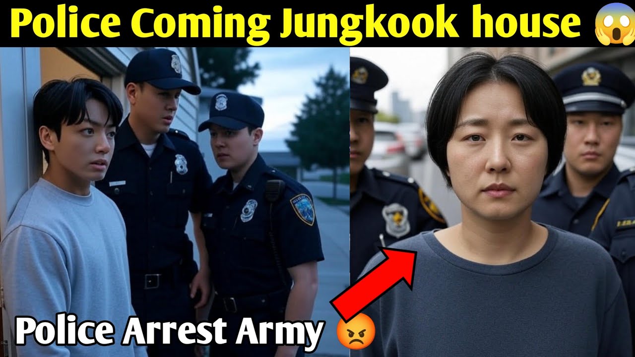 Police comingm Jungkook's house 😱 | police Arrest Army | - YouTube