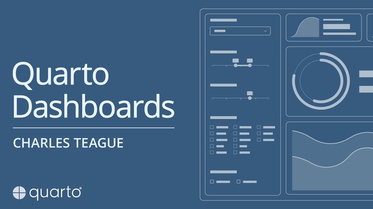 Quarto Dashboards | Charles Teague | Posit - YouTube