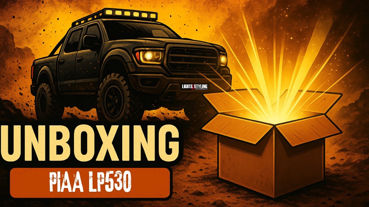 Unboxing: PIAA LP530
