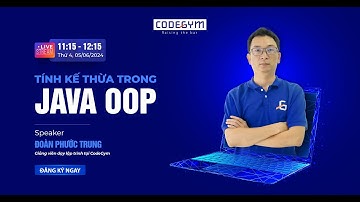 [Livestream] Tính kế thừa trong Java OOP