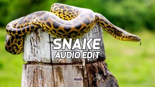 Snake - Cheema y | Gur sidhu「audio edit」punjabi latest new song 2024 slowed edit screenshot 3