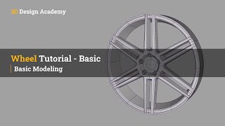 Autodesk Alias Basic Wheel Tutorial  Time-lapse