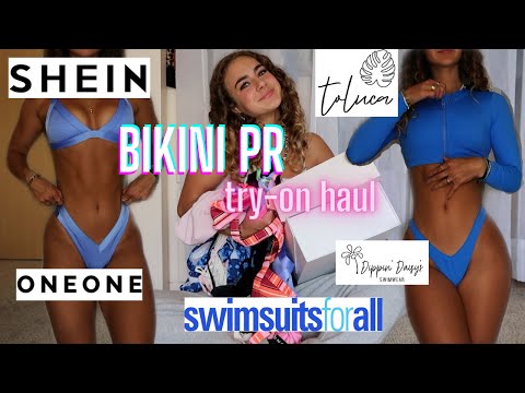 Bikini PR Try-On Haul Summer 2021 | Shein, Toluca, OneOne, Dippin' Daisy's, and more!