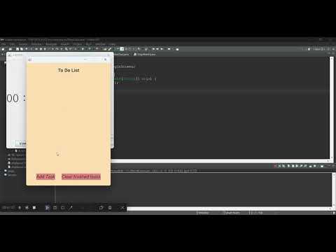 자바 스윙 타이머 & ToDoList 만들기 구현영상