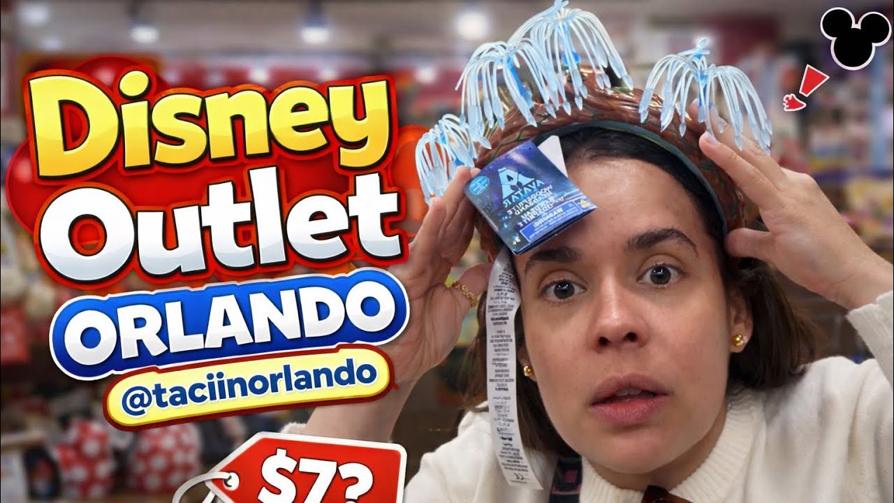 TOUR DE JANEIRO NO OUTLET OFICIAL DA DISNEY ✨