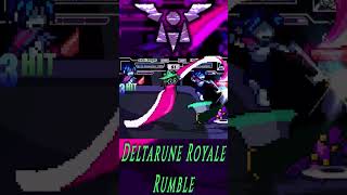 Now Lancer battles the Delta Warriors! #Deltarune #fightinggames #gaming #videogames #mugen