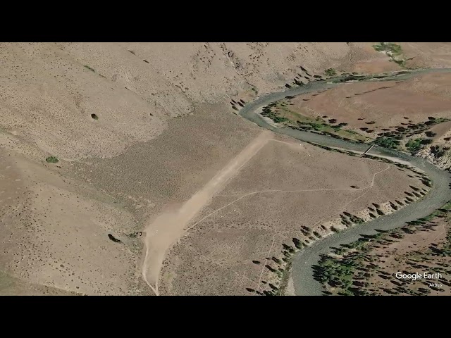 Runway Flyover - Thomas Creek, Idaho