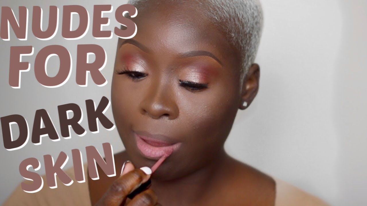 nude lip combos for dark skin, nude lip combos, makeup for woc, how t...