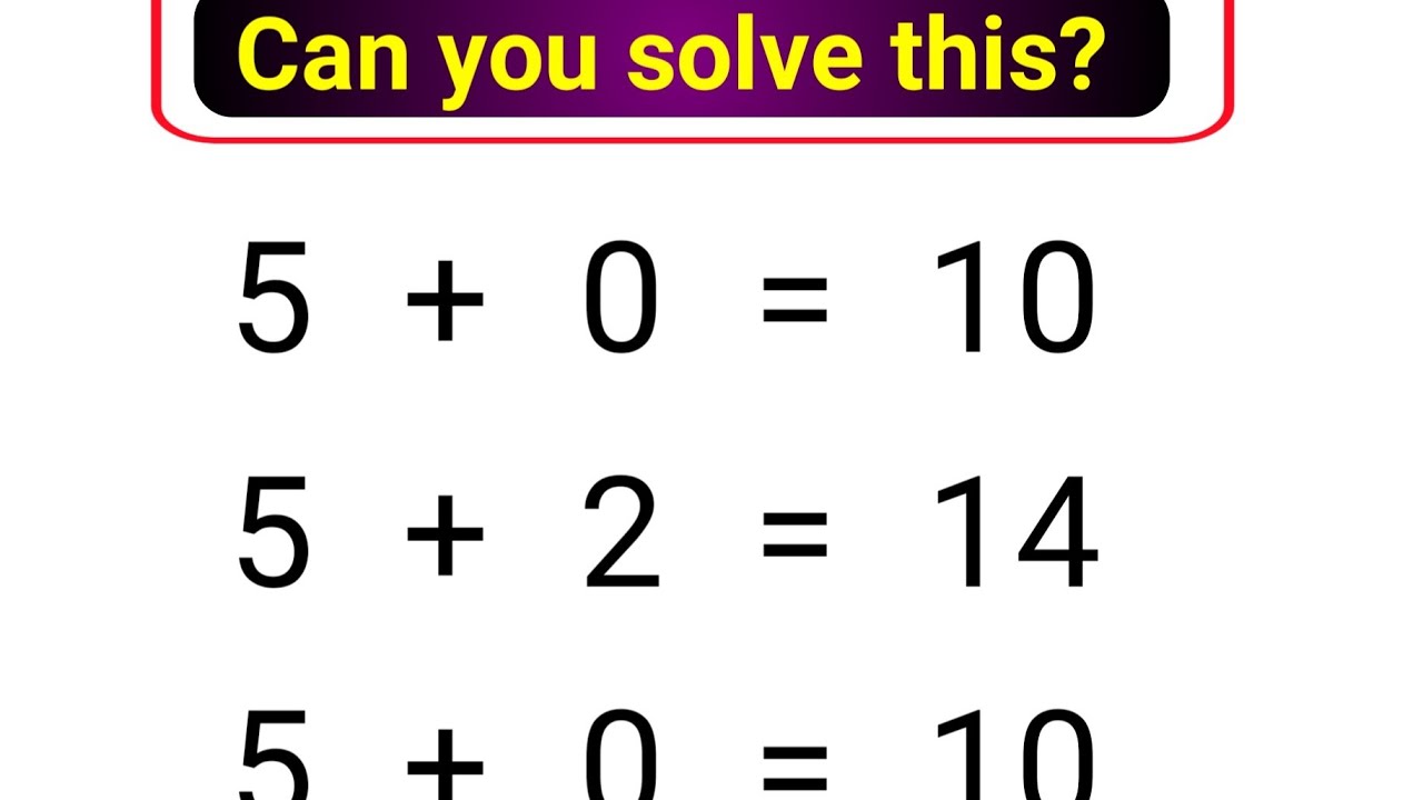 Can you solve this?? || Quiz-66