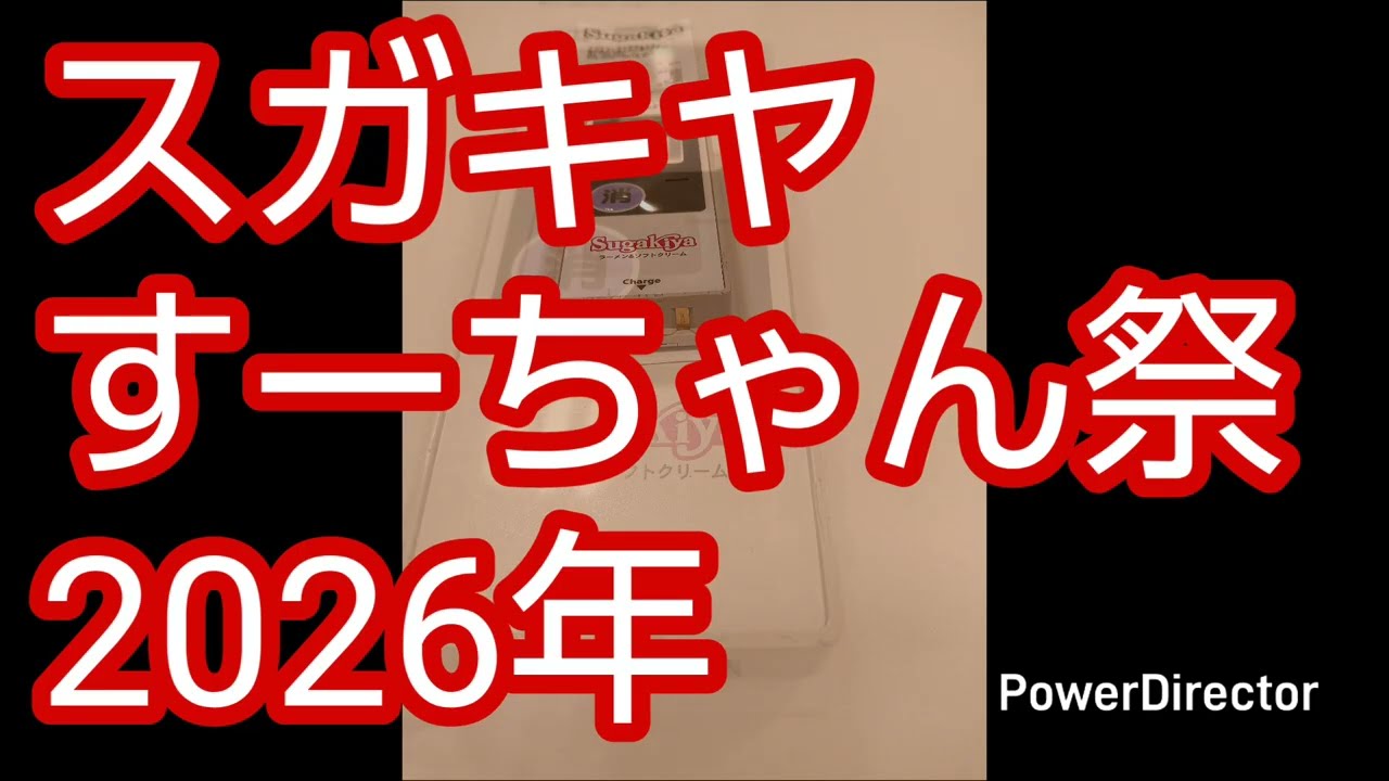 すーちゃん祭り　スガキヤ　2026年　Bセット　半額で360円