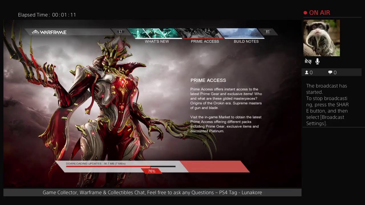 Lunakore - Warframe ßÅÇØÑ - TennoCon 2022 -16-Jul-2022 Part 2 Pre Update!