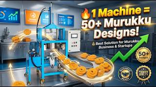 🔥 1 Machine = 50+ Murukku Designs! 😱 | Ultimate Murukku Business Solution |Details: 96721 15123