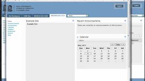 Creating a Sakai site 12 - Assignments Tool